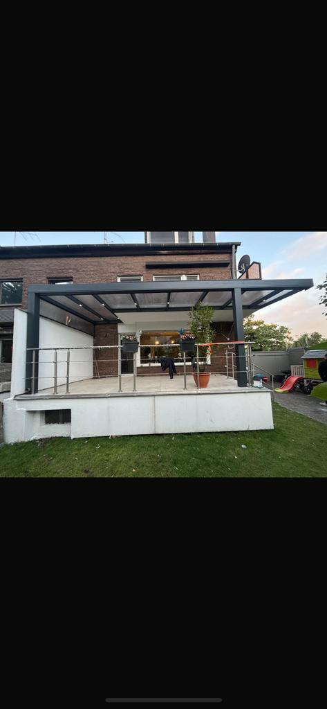 Op maat veranda, Tuin en Terras, Overige Tuin en Terras, Ophalen of Verzenden