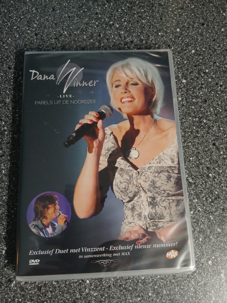 DVD DANA WINNER LIVE PARELS UIT DE NOORDZEE (NIEUW), Cd's en Dvd's, Alle leeftijden, Ophalen of Verzenden, Nieuw in verpakking