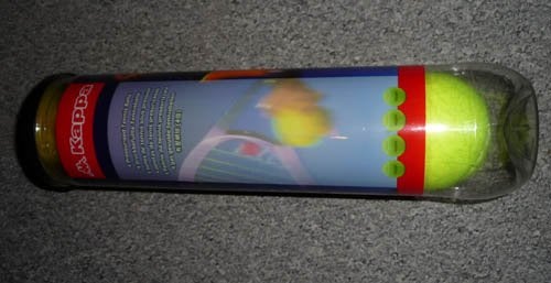 Tennisballen 4 stuks in koker Kappa, Ophalen of Verzenden, Nieuw