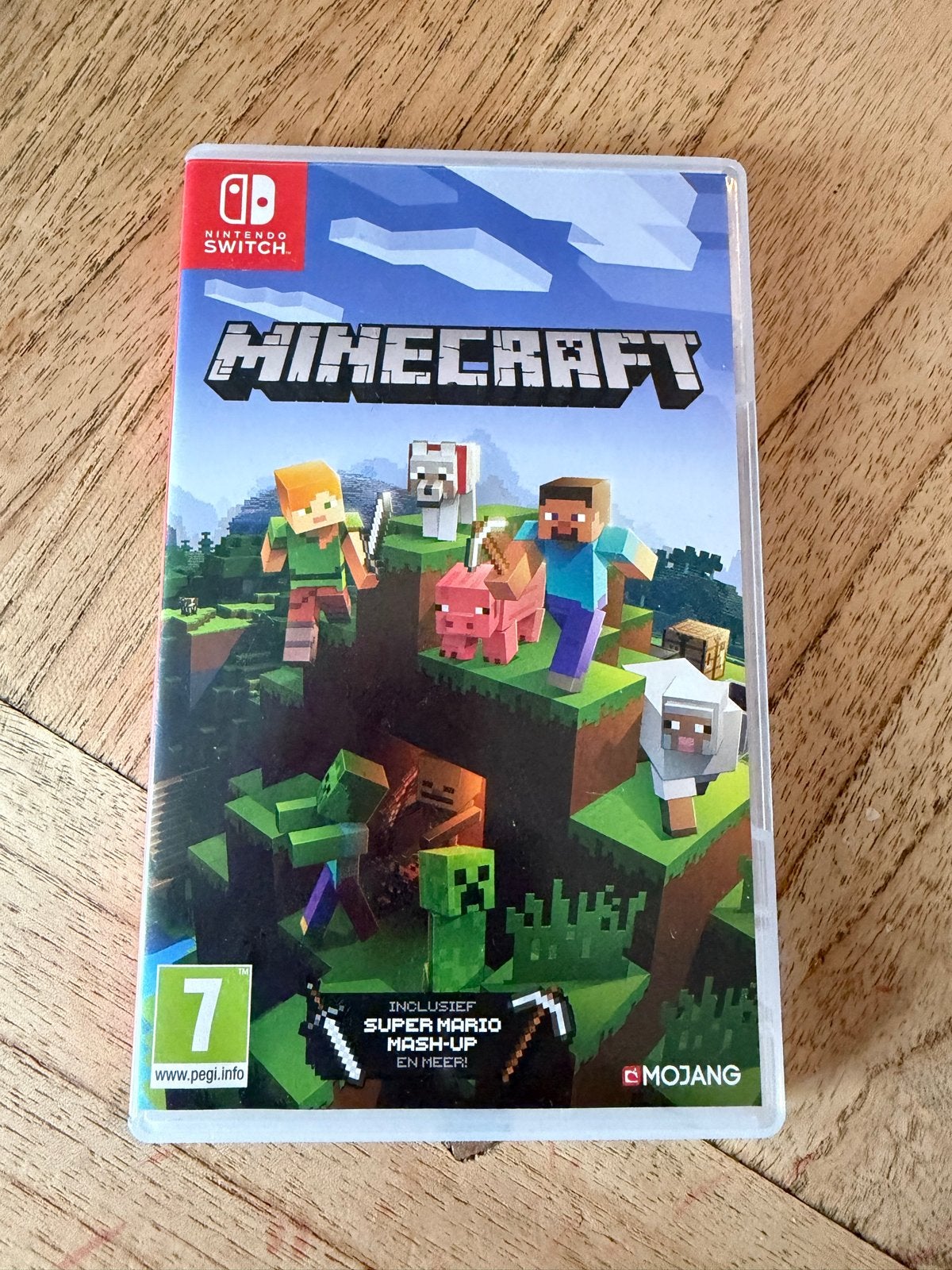 Minecraft Nintendo Switch, Eén computer, Ophalen of Verzenden, Zo goed als nieuw, 3 spelers of meer