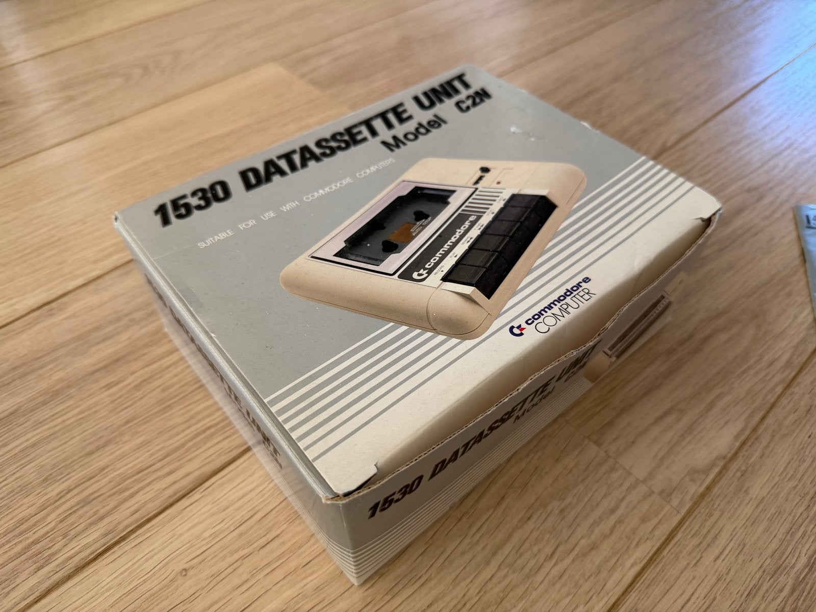 Commodore 64 Datasette C2N met spellen en handleidingen, Computers en Software, Vintage Computers, Ophalen of Verzenden