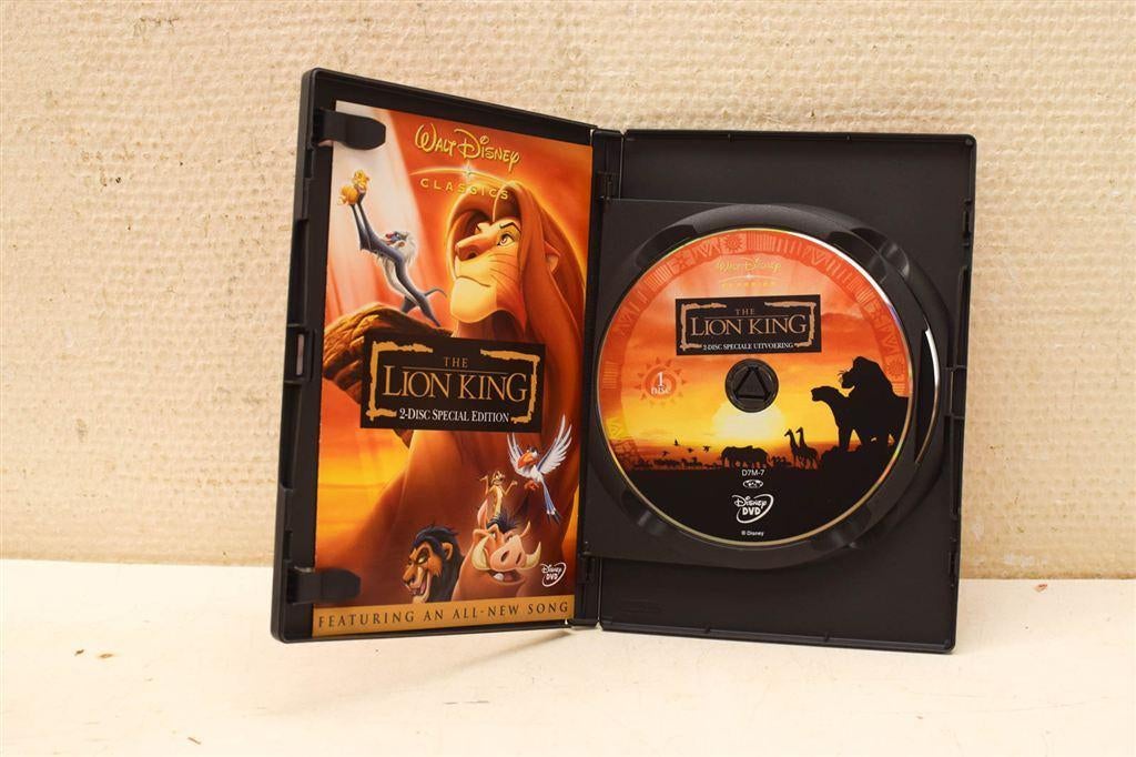 2 dvd set The Lion King 44664, Ophalen of Verzenden, Gebruikt