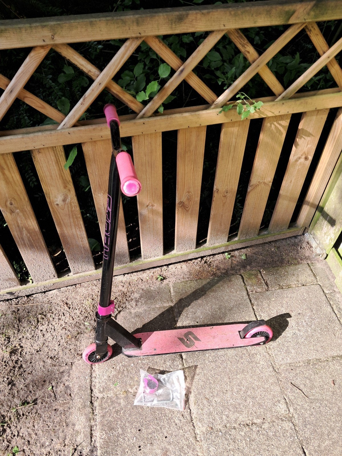 Stuntstep roze, Fietsen en Brommers, Steps, Ophalen, Gebruikt, Overige typen