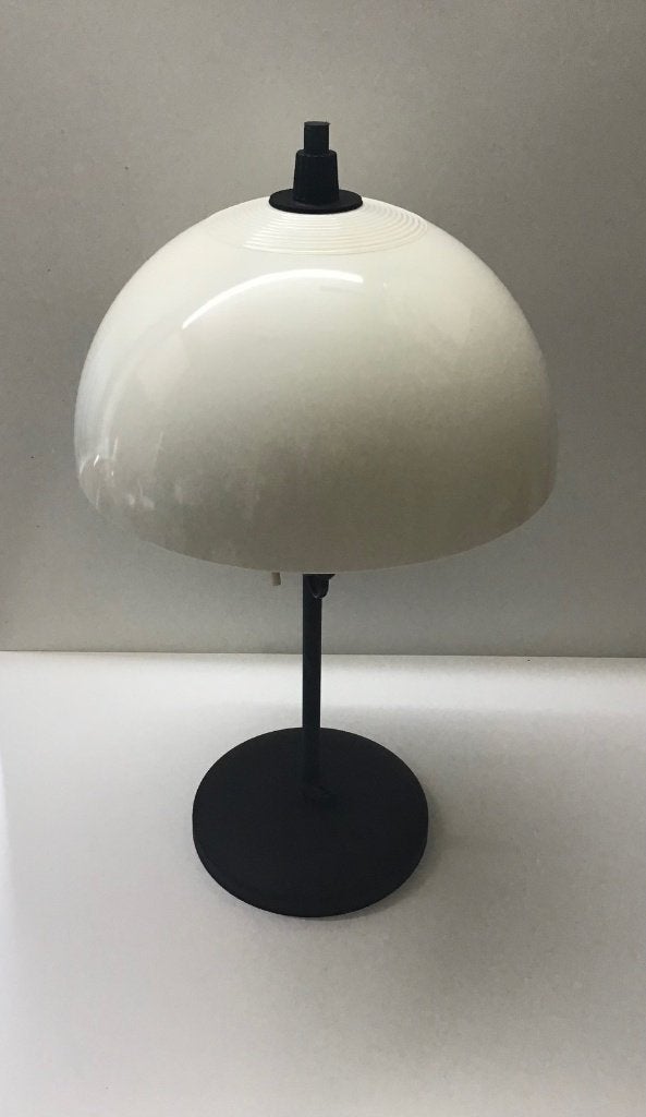 Vintage retro Mushroom tafellamp in hele nette staat, Huis en Inrichting, Kunststof, Verstelbaar, Vintage, 52 cm