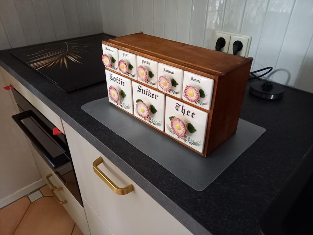 Laden kastje voor koffie thee suiker enzovoort, Huis en Inrichting, Ophalen, 25 tot 50 cm, 50 tot 100 cm, Minder dan 100 cm