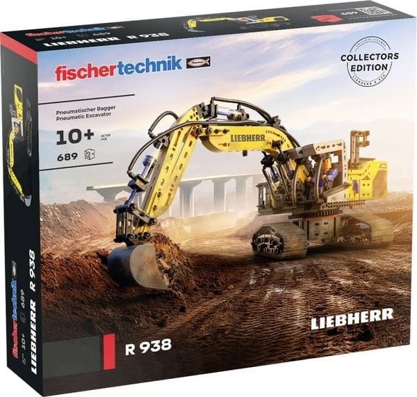 Fischertechnik Liebherr R 938 Pneumatische Graafmachine, Ophalen of Verzenden, Nieuw, Overige merken