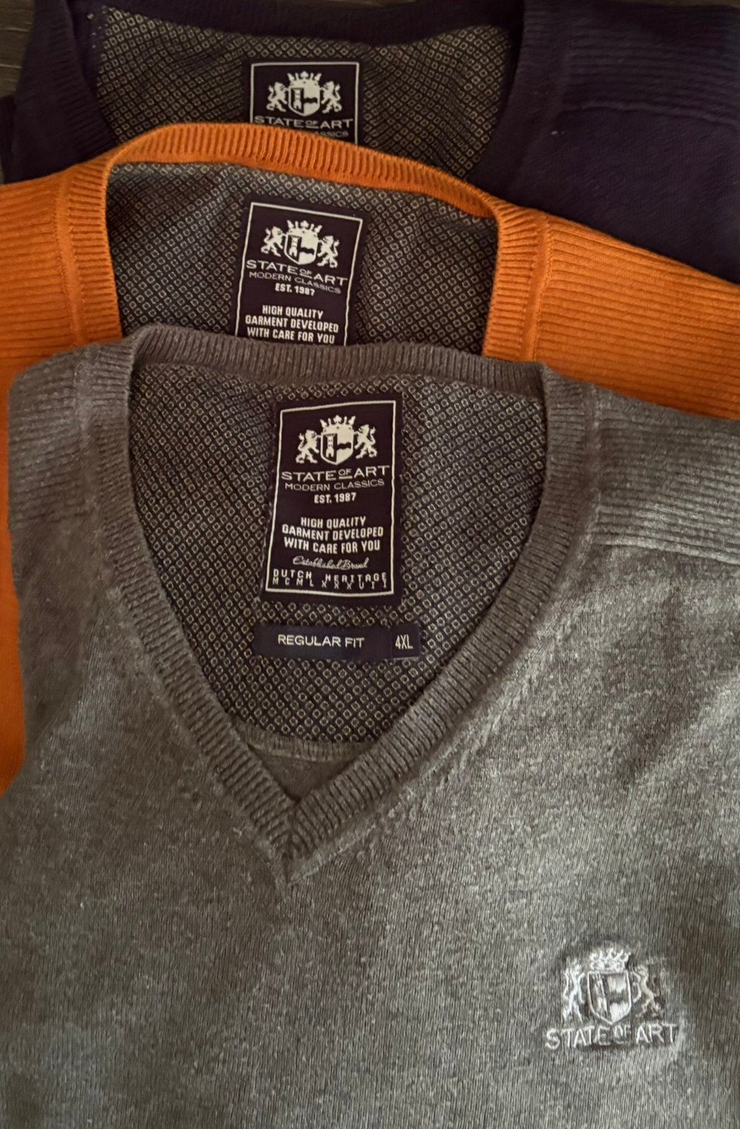 State off Art truien, Kleding | Heren, Truien en Vesten, Ophalen of Verzenden, Zo goed als nieuw, Overige maten, Zwart