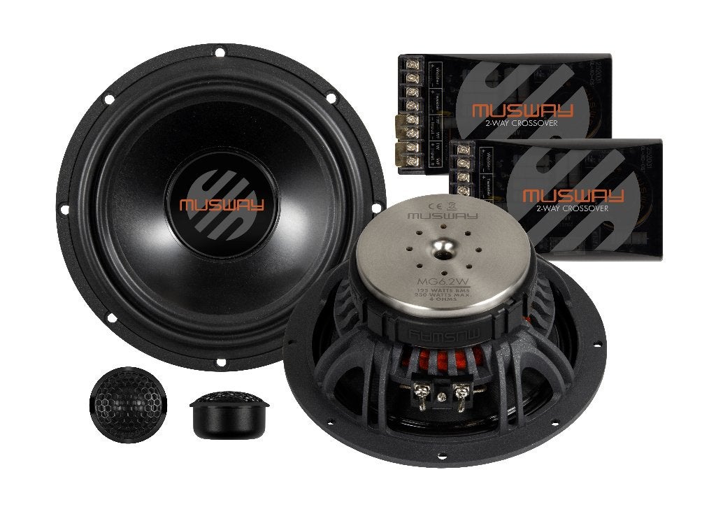 Musway MG6.2C 2-weg composet 16,5 CM (6.5 inch ) Speakers, Audio Design, Nieuw, Am Breilingsweg 3, 76709 Kronau, Duitsland, Ophalen of Verzenden