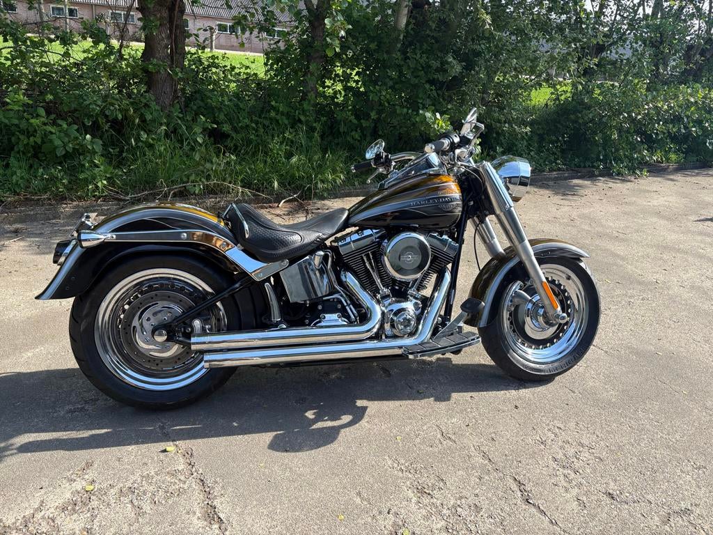 Harley-Davidson Fatboy 2008 - 96ci, Special Paint, Vance & H, Sportuitlaat, Meer dan 35 kW, Info@harley.com, Handgeschakeld