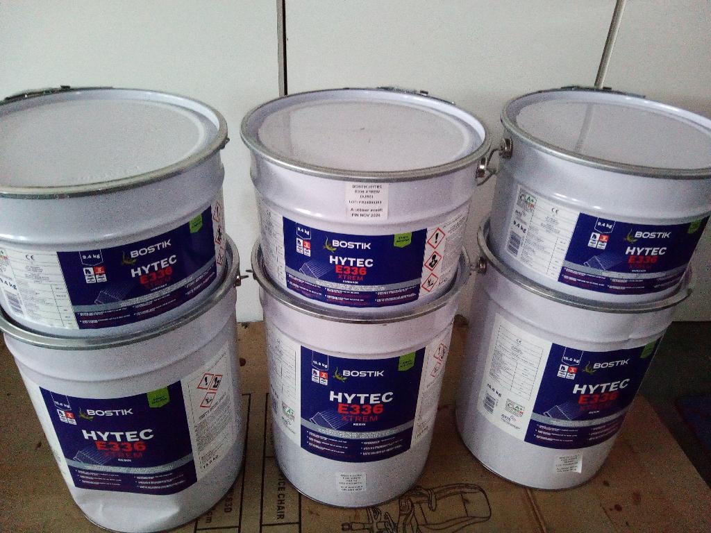 Bostik Hytec E336 Xtrem 75kg 2K vochtscherm hechtbrug primer, 20 liter of meer, Ophalen, Nieuw, Geel