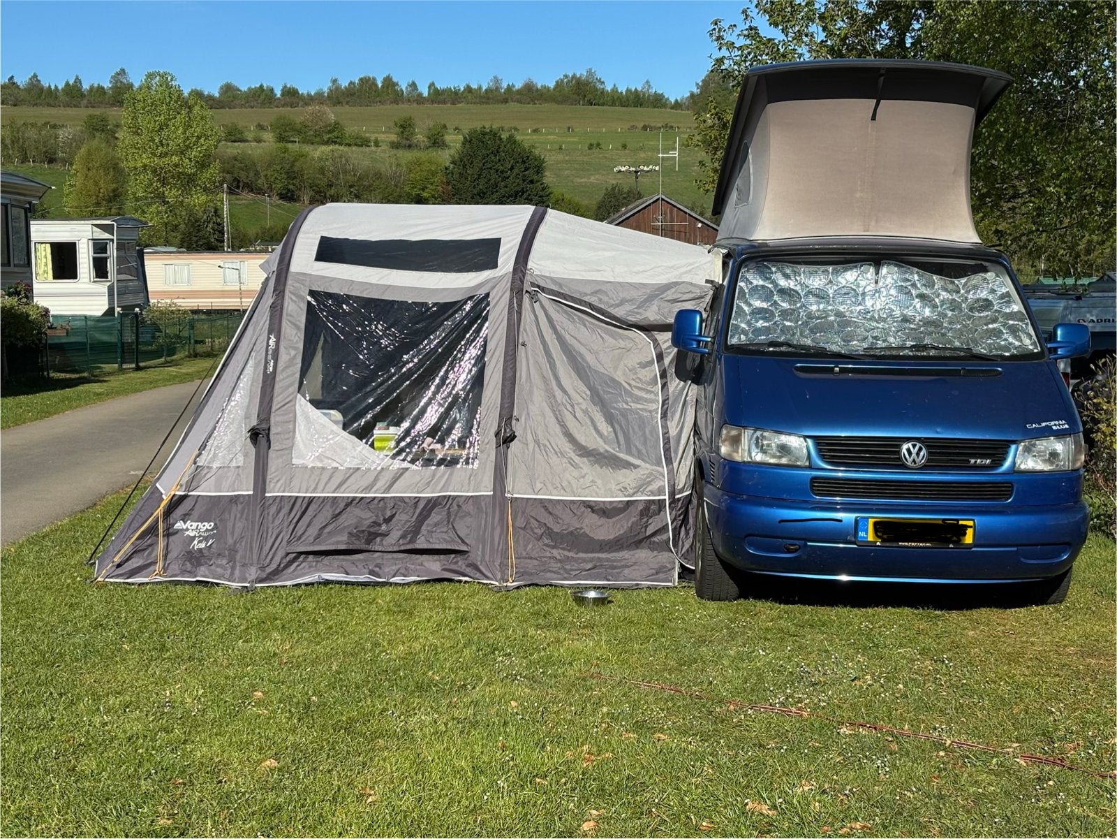 Vango Air Kela V low bustent, Ophalen, Zo goed als nieuw, Tot en met 4