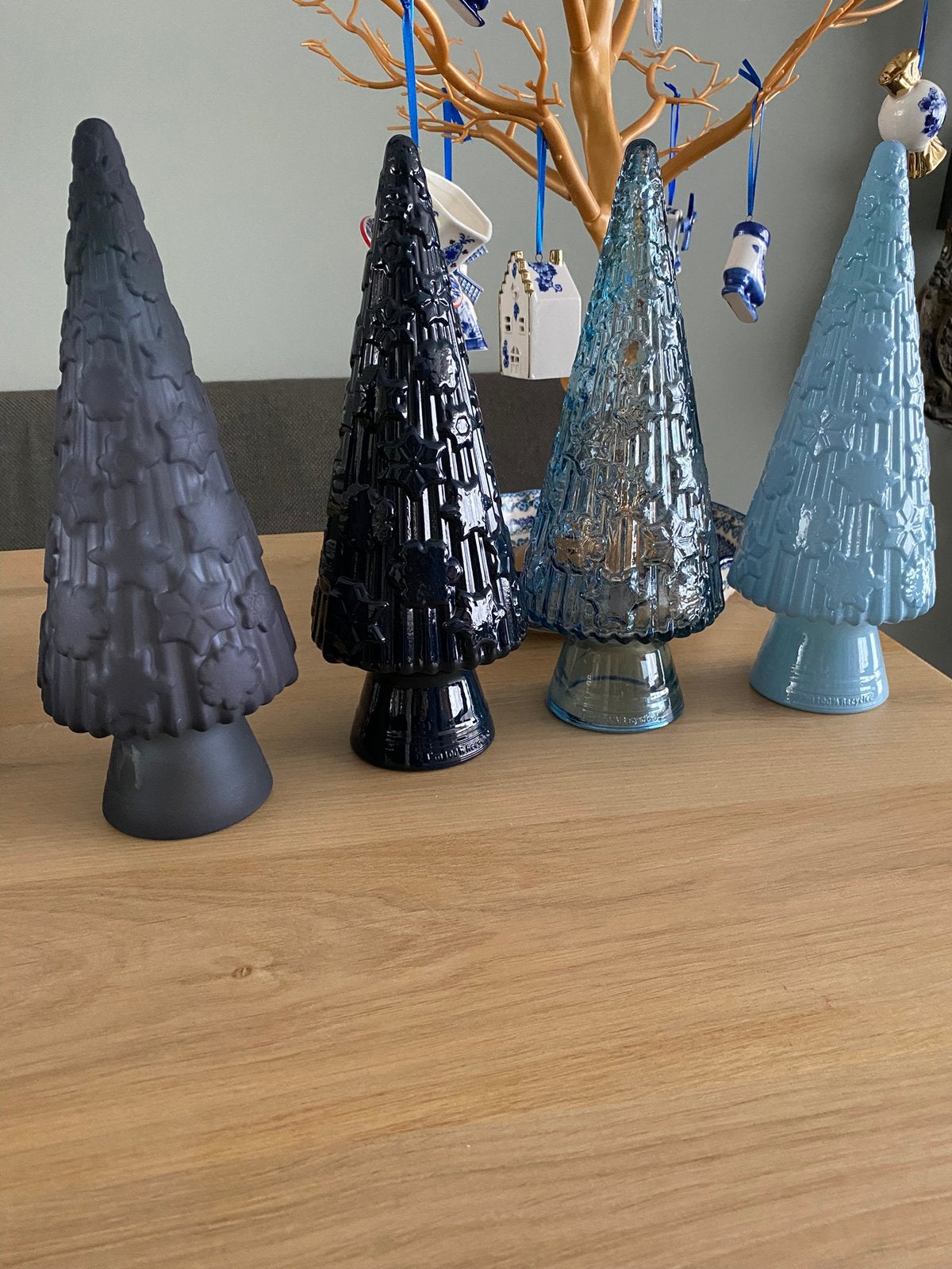 Kerstboompjes 4 stuks, Diversen, Ophalen of Verzenden, Nieuw