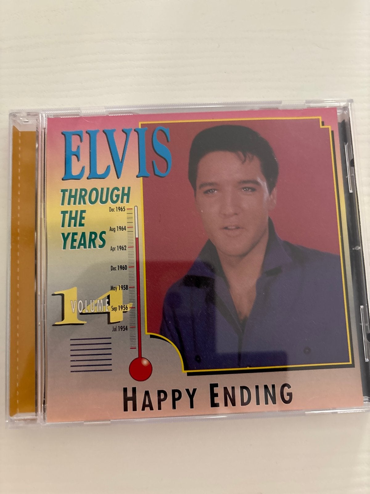 Elvis CD - Through The Years Volume 14 Happy Ending, Ophalen of Verzenden, Zo goed als nieuw, Cd of Plaat