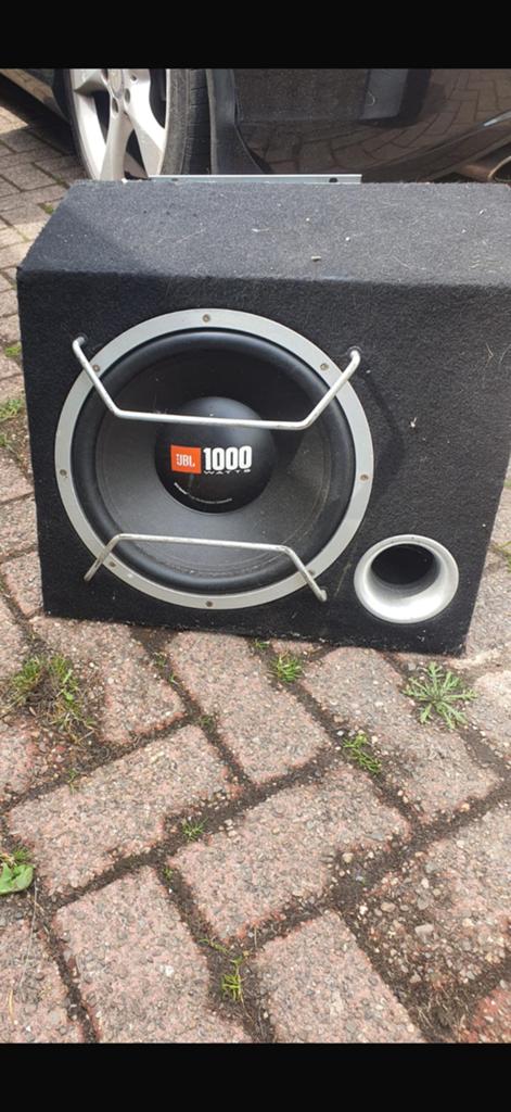 Jbl subwoofer, Ophalen of Verzenden, Gebruikt