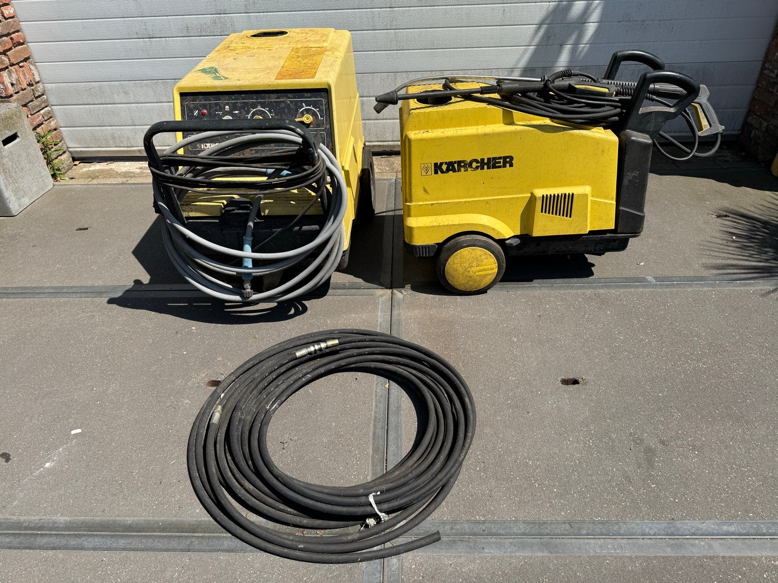 Kärcher HDS755 en HDS500 220V hogedrukreinigers, Ophalen of Verzenden, Gebruikt, Elektrisch