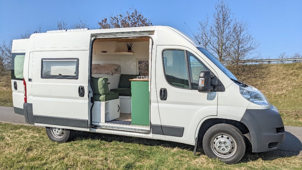 Fiat Ducato L2H2 Vrolijke Camper voor 3 personen., Fiat, Luifel, Bedrijf, Tot en met 3