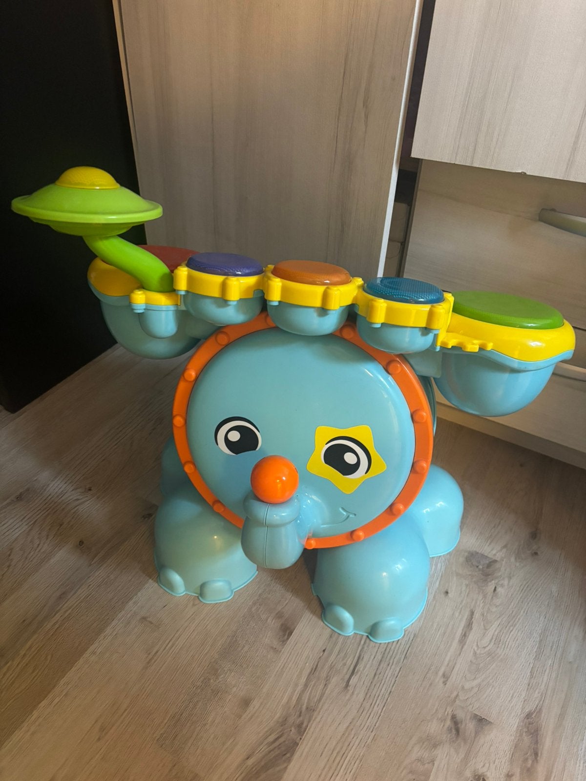VTech Rock Leer drumstel, Kinderen en Baby's, Ophalen, Gebruikt, 6 maanden tot 2 jaar