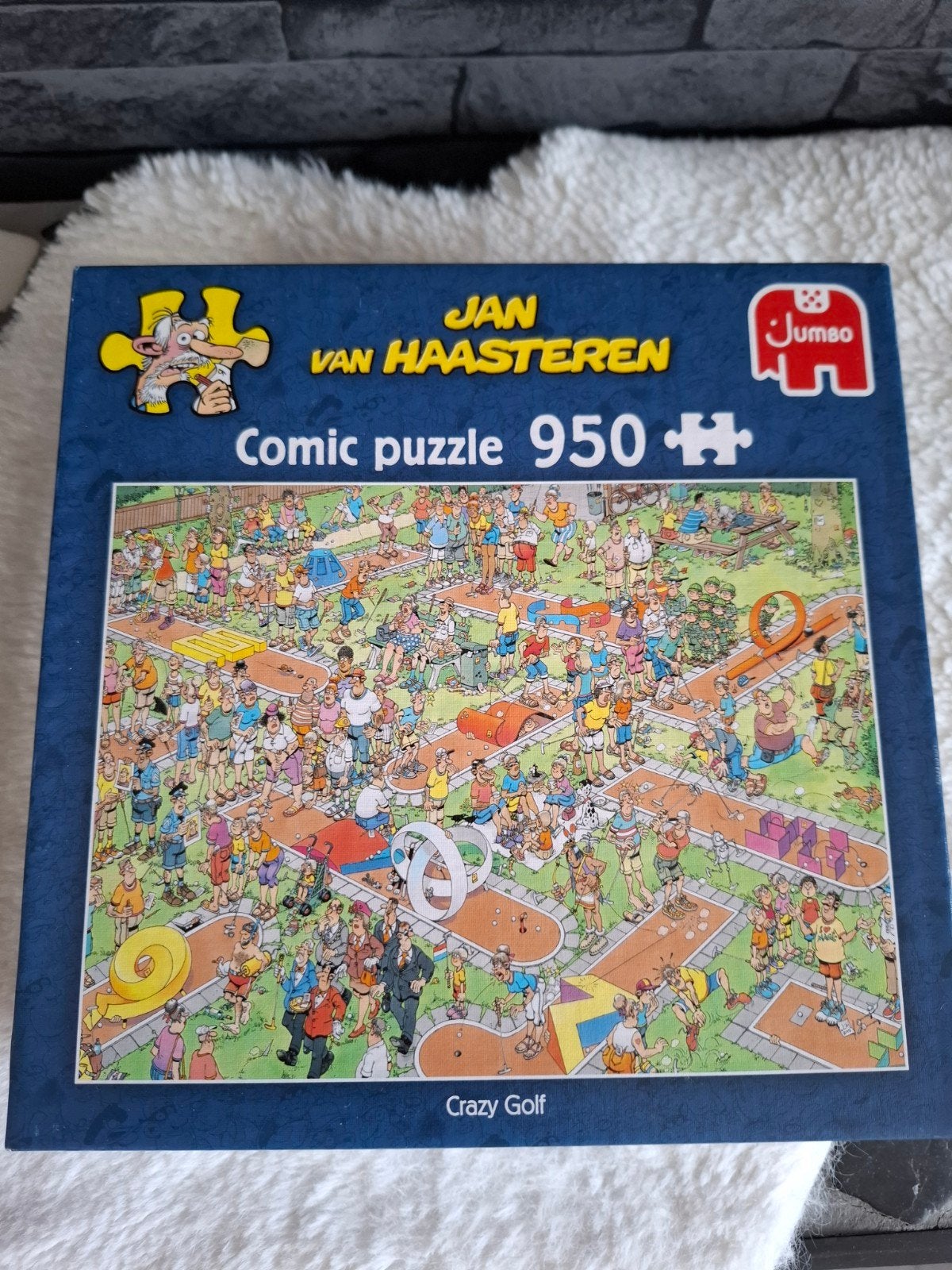 JAN VAN HAASTEREN PUZZEL 950 STUKJES, Ophalen, 500 t/m 1500 stukjes, Zo goed als nieuw