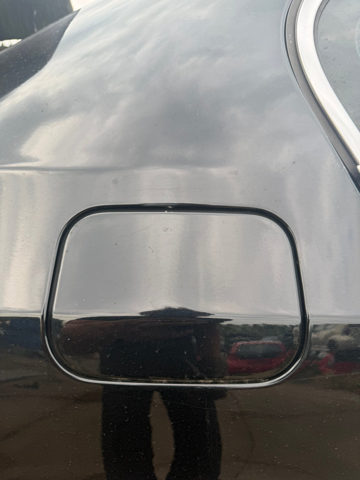 BMW 520i E60 Tankklep Zwart Origineel, Ophalen, Gebruikt, BMW