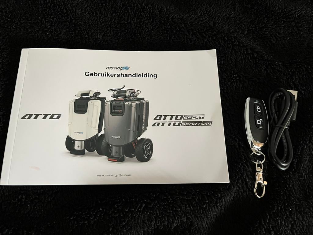 Movinglife ATTO SPORT scootmobiel met garantie, Diversen, Brommobielen en Scootmobielen, Ophalen, Zo goed als nieuw, 36 t/m 45 km