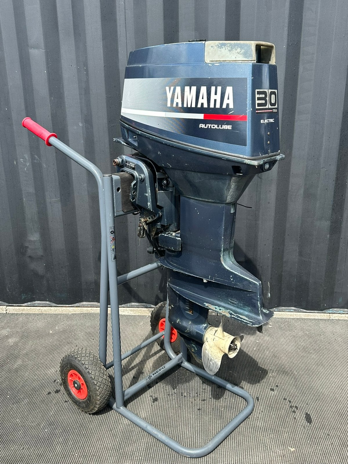 Yamaha 30 pk autolube, Ophalen, Gebruikt, 30 pk of meer, Elektrische start
