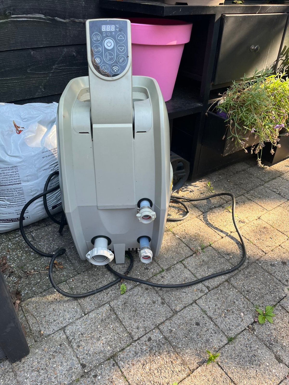 Lay z spa airjet smart pomp, Tuin en Terras, Bubbelbaden en Hottubs, Ophalen, Gebruikt, Pomp, Opblaasbaar