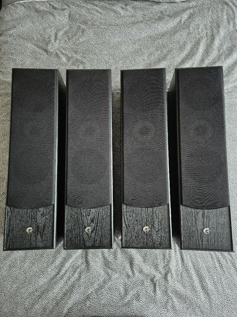 Cat Boxen - 4x 380Watt, Ophalen, 120 watt of meer, Front, Rear of Stereo speakers, Overige merken