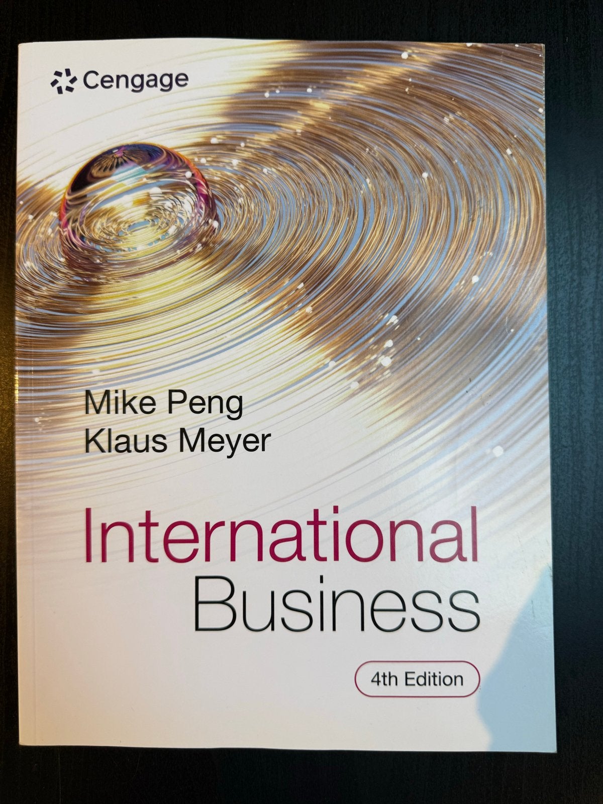 International Business 4e editie - Mike Peng, Klaus Meyer, Ophalen of Verzenden, Nieuw, Economie en Marketing