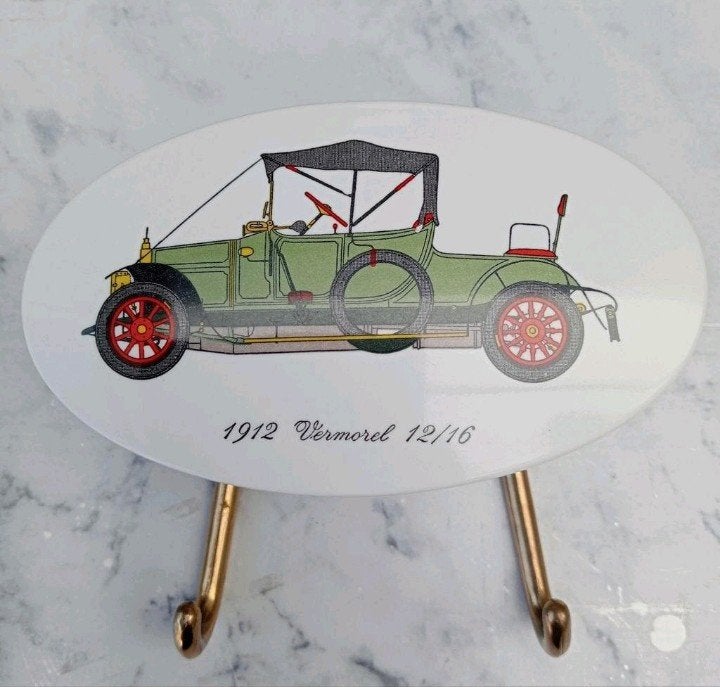 Vintage Vermorel 1912 Auto kapstok, Ophalen, Wandkapstok, Minder dan 100 cm