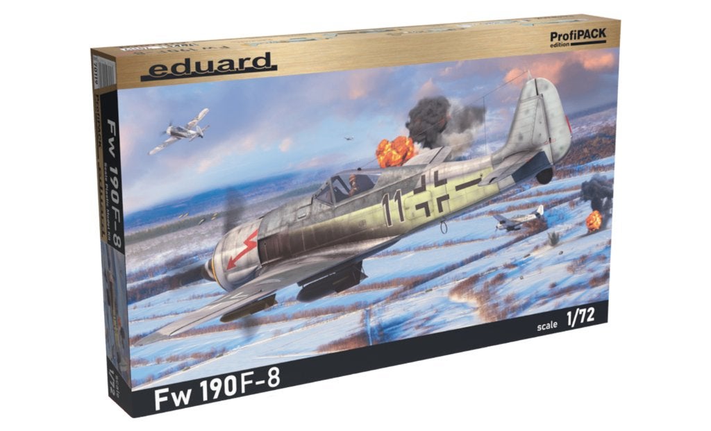 Eduard 1:72 Fw 190F-8, Overige merken, 1:72 tot 1:144, Verzenden, Nieuw