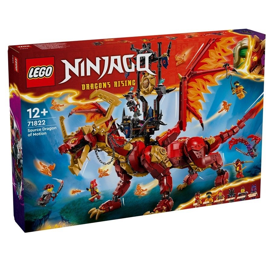 LEGO Ninjago 71822 Brondraak van Beweging * 't LEGOhuis, Lego, Nieuw, Ophalen of Verzenden, X