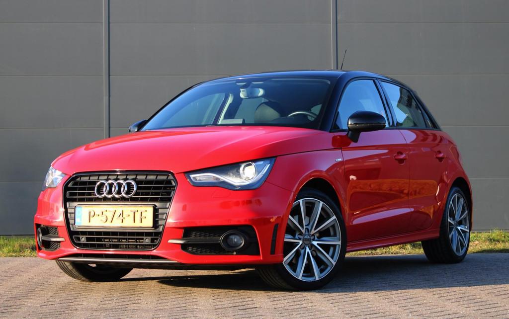 Audi A1 Sportback 1.4 TFSI ProLine S-Line Xenon PDC, Auto's, Voorwielaandrijving, Euro 5, Zwart, 4 cilinders