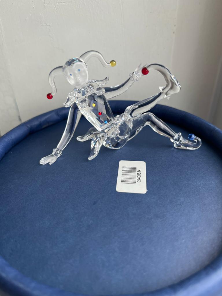 Swarovski Harlekijn Kristal Figuur - Zeldzaam, Verzamelen, Ophalen of Verzenden, Zo goed als nieuw, Figuurtje