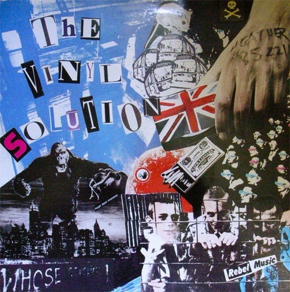 the vinyl solution / v/a - punk, Cd's en Dvd's, Vinyl | Rock, LP, Gebruikt, Verzenden, Punk Rock