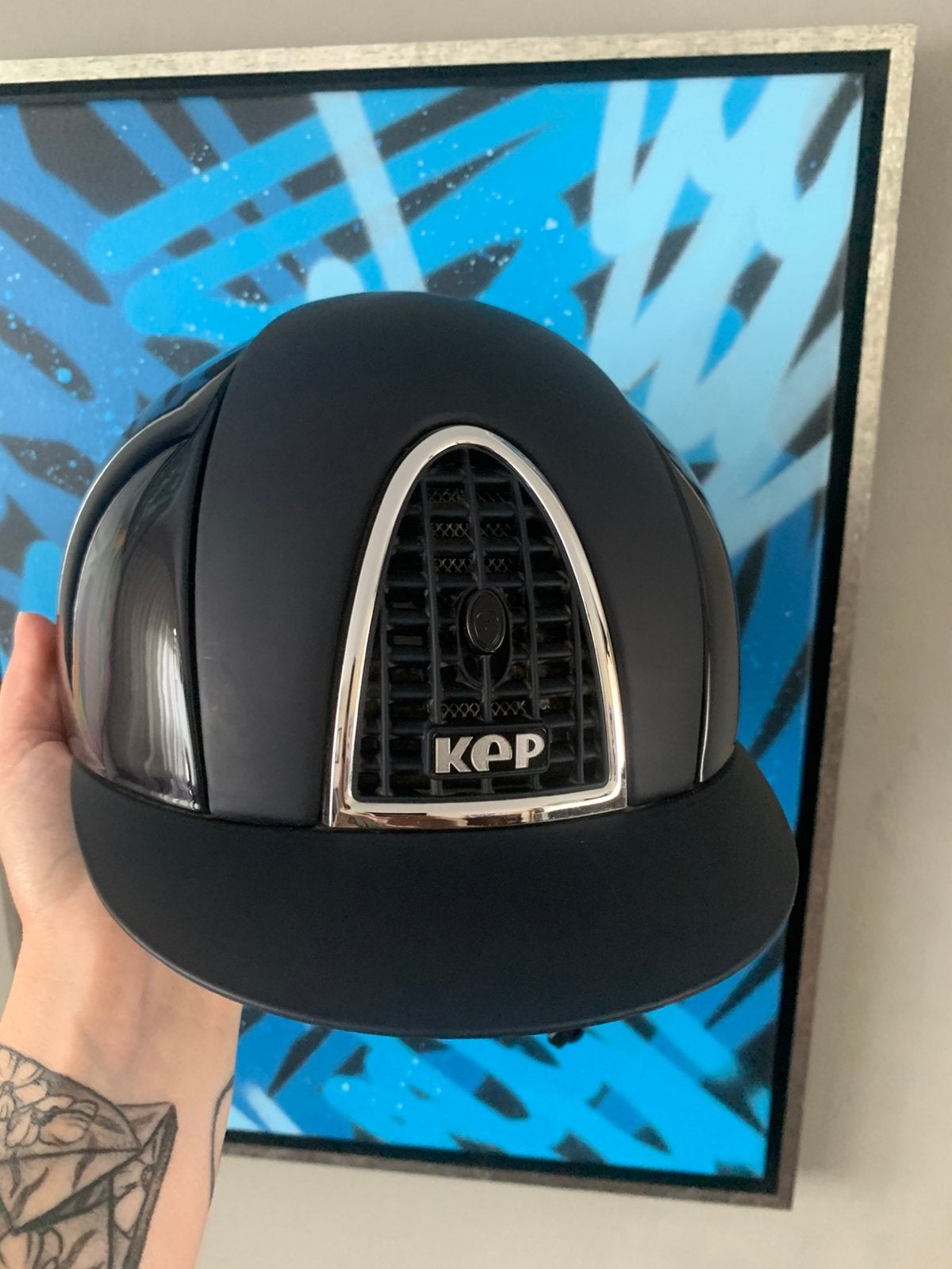 Kep Italia Textile Polish Blue, Dieren en Toebehoren, Ophalen, Zo goed als nieuw, Dressuur