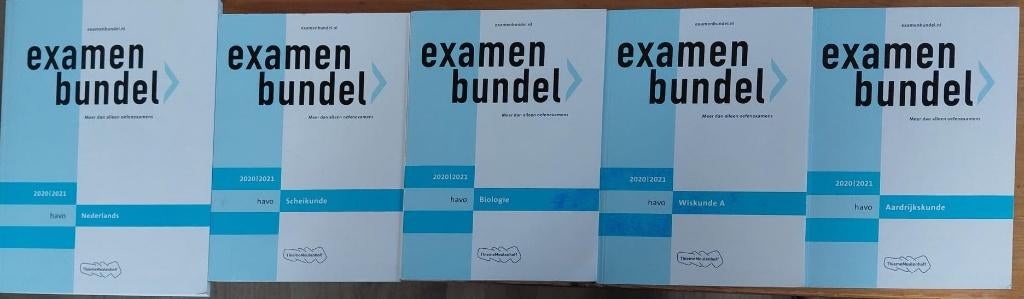 Examenbundels HAVO 2020-2021, Overige vakken, Ophalen of Verzenden, Zo goed als nieuw, HAVO