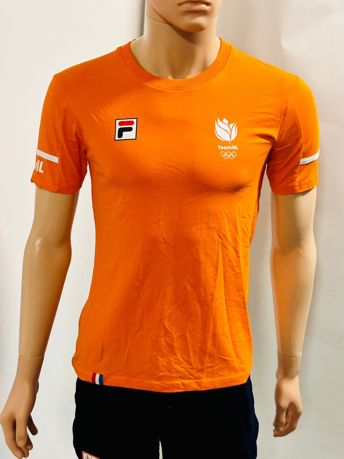 Sportkleding sportshirt hardloopshirt shirt teamNL maat S, Overige typen, Oranje, Ophalen of Verzenden, Zo goed als nieuw