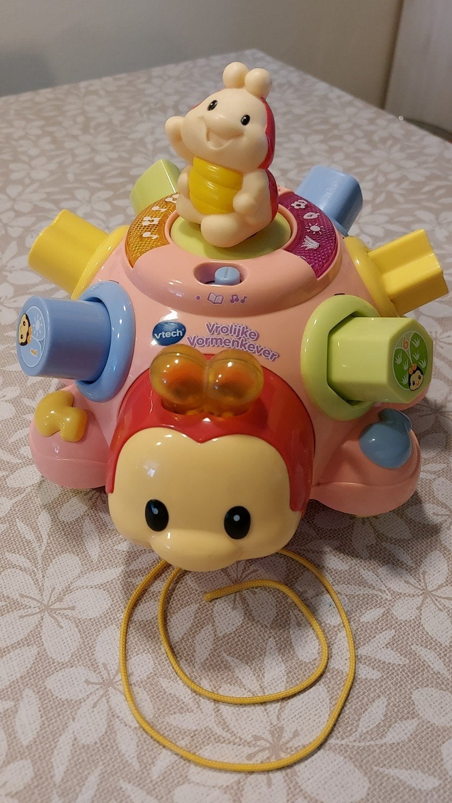 Cadeautip: Hele schattige veelzijdige roze vormenkever VTech, Ophalen of Verzenden, Zo goed als nieuw, 6 maanden tot 2 jaar