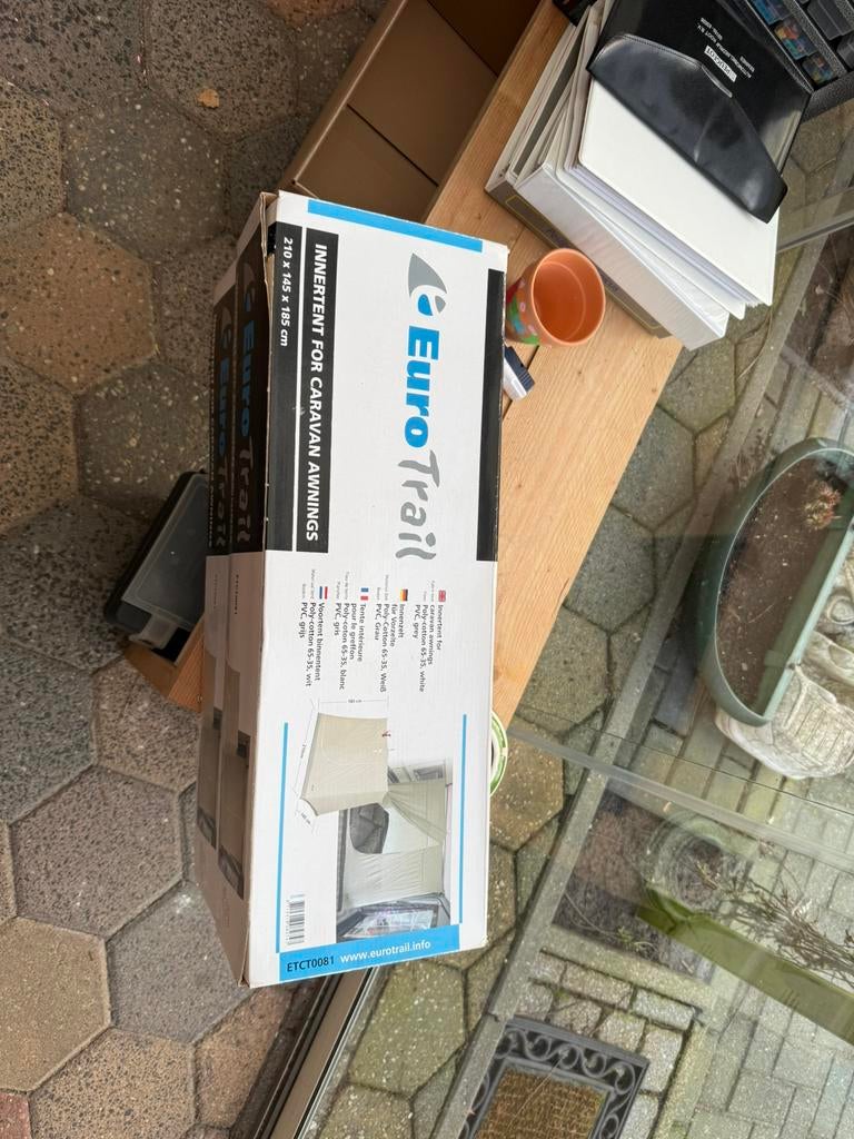 Binnen tent 2 stuks van euro trail, Ophalen of Verzenden, Nieuw, Tot en met 2