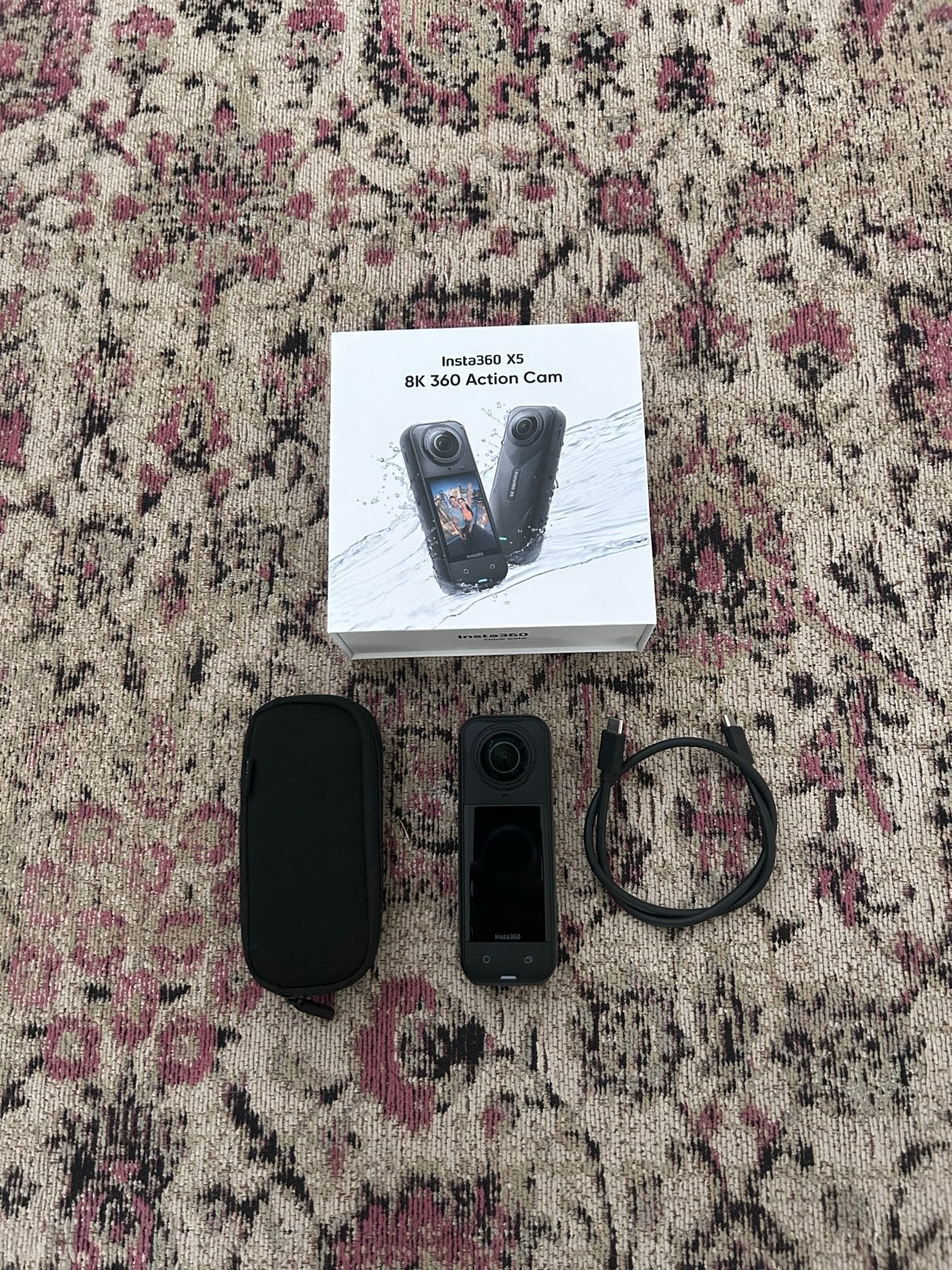 Insta360 X5 8K 360 Action Cam - Zo goed als nieuw, Ophalen of Verzenden, Zo goed als nieuw, Overige merken