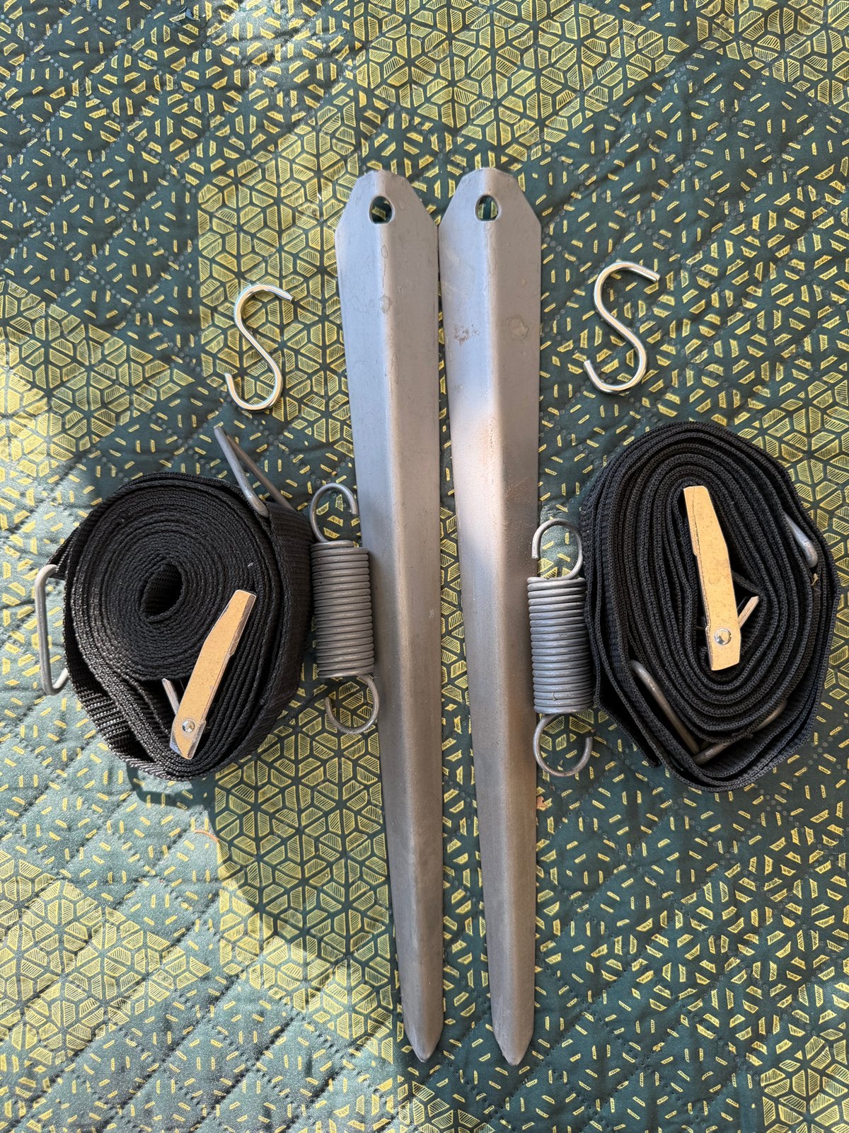 Thule Hold Down Side Strap Kit stormbandset, Ophalen, Gebruikt