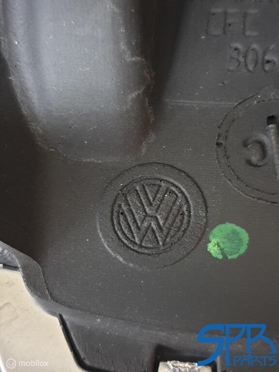 GOED GEBRUIKT POLO 6R HIGHLINE LEDER LEER Stuurwiel STUUR, Auto-onderdelen, Gebruikt, VOLKSWAGEN, Volkswagen, Ophalen of Verzenden
