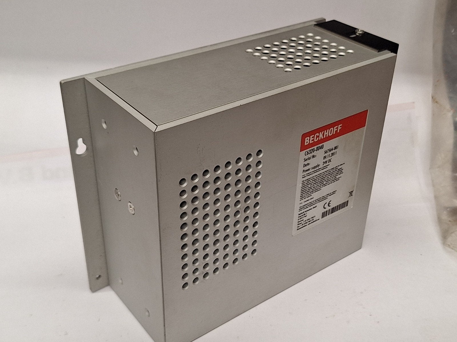 Beckhoff C6320-0040 Industriële PC - 24V DC de, Computers en Software, Ophalen of Verzenden, Zo goed als nieuw