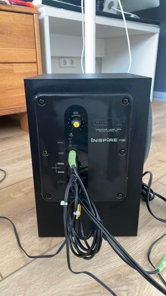 Creative Inspire P380, Ophalen, Zo goed als nieuw, Audiokanaal 2.1