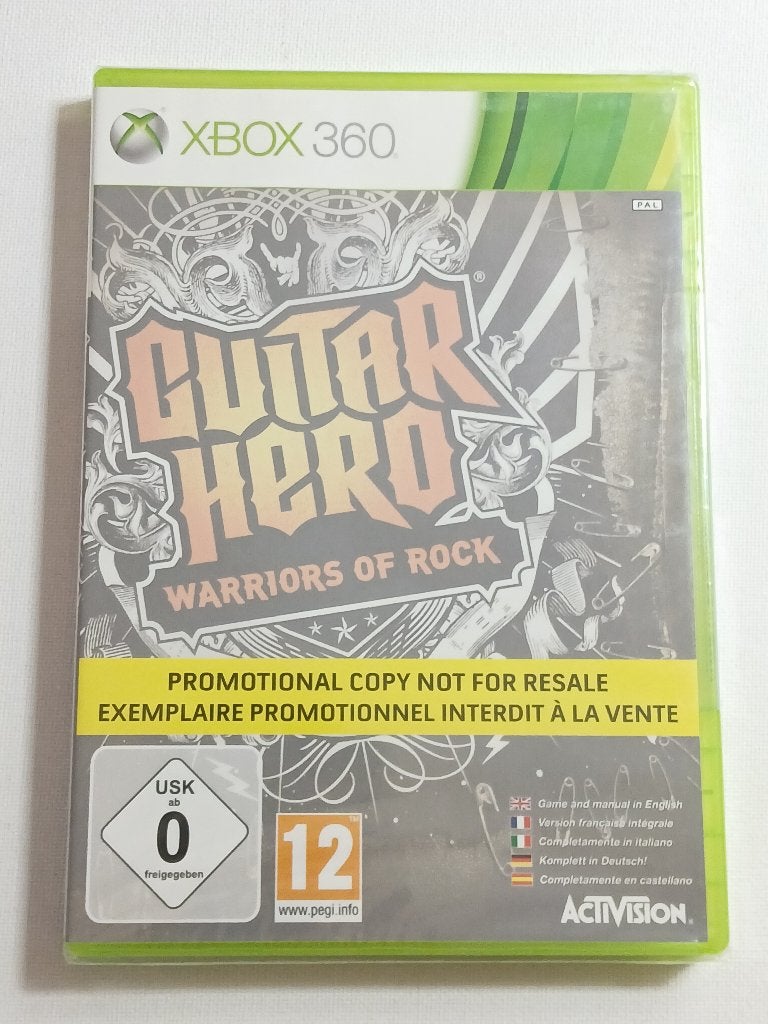 Guitar Hero Warriors of Rock - Xbox 360 - Sealed, Muziek, Gebruikt, Microsoft, 1 speler
