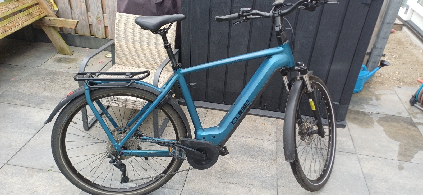 Cube Kathmandu Herenfiets - Framemaat 58 - Z.G.A.N., Fietsen en Brommers, Versnellingen, Zo goed als nieuw, 57 tot 61 cm, Schijfrem