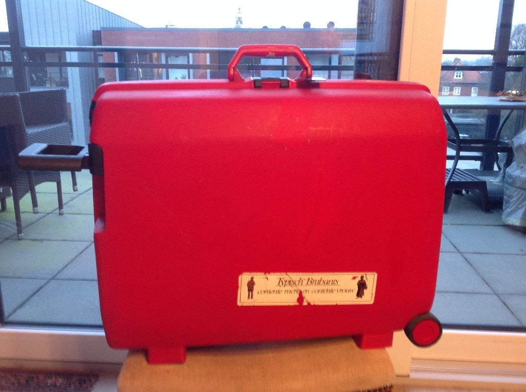 samsonite koffer, Sieraden, Tassen en Uiterlijk, Gebruikt, 50 tot 60 cm, Hard kunststof, 55 cm of meer