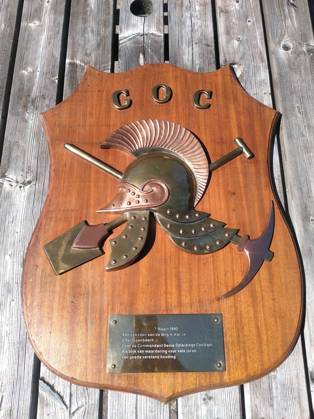Koninklijke Marechaussee GOC 's Hertogenbosch onderscheiding, Ophalen of Verzenden, Landmacht, Nederland