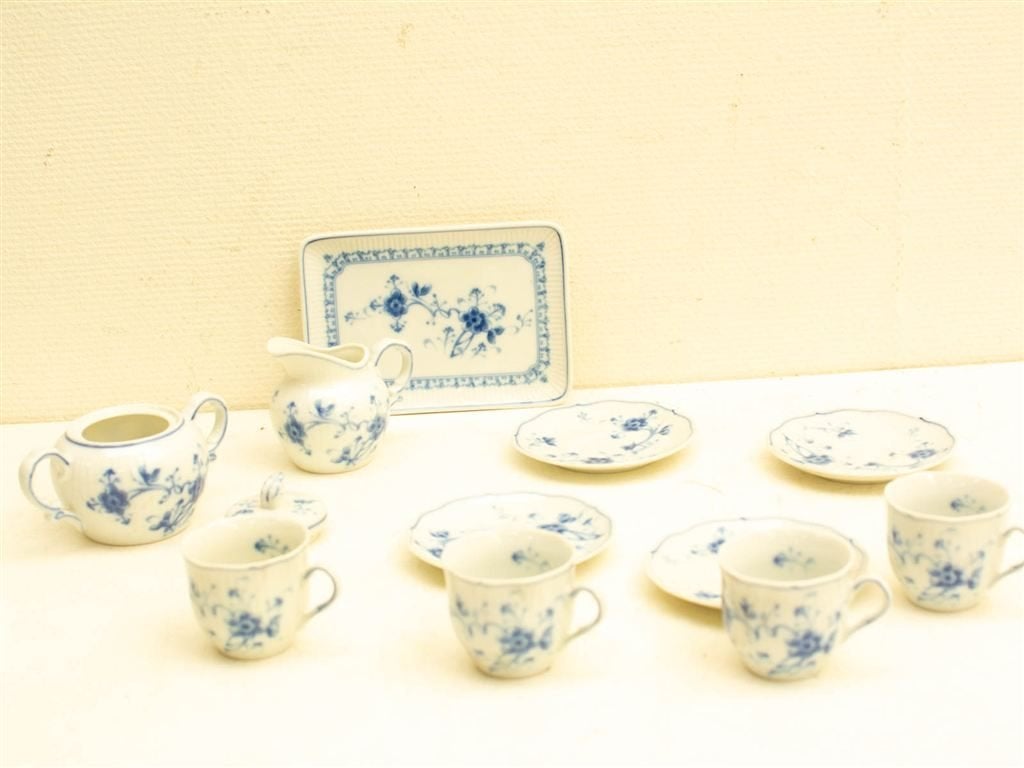 12 victoria blue servies 31959, Gebruikt, Ophalen of Verzenden, Bord(en), Overige stijlen
