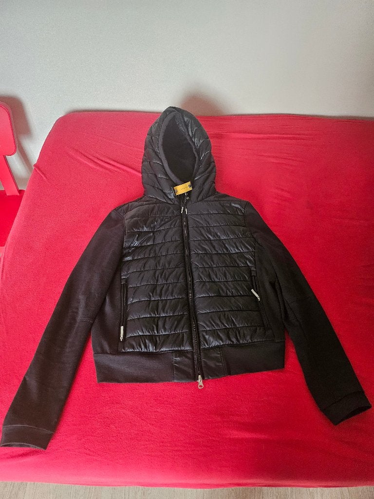 Parajumpers PJS Fleece & Puffer Jas Zwart Maat L, Ophalen, Zwart, Maat 42/44 (L), Parajumpers